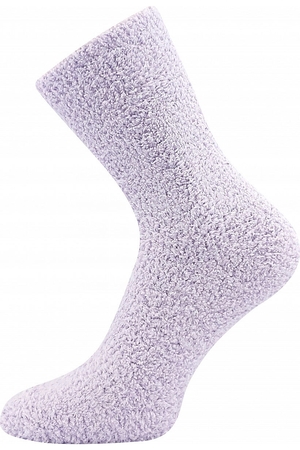 Dámské hebké ponožky z žinylkové příze si zamilujete na první dotek. Ponožky jsou velmi příjemné a jemné, s