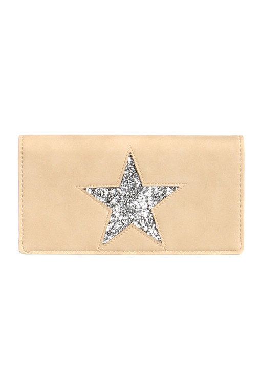 Koženková peněženka s hvězdou