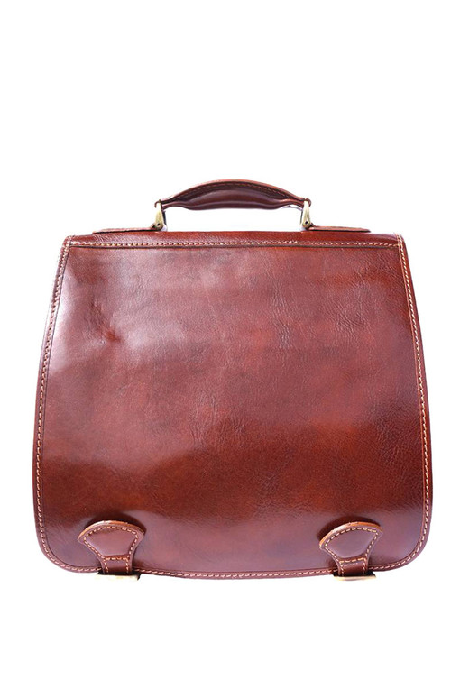 Kožená business taška vintage styl