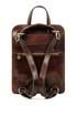 Kožený retro batoh Premium 2 v 1