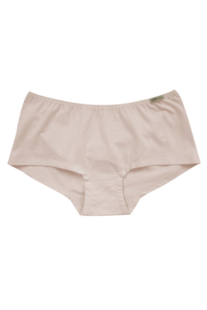 Dámské boxerkové kalhotky vyrobené z velmi jemné organické bavlny německé zančky Comazo / earth. Jednobarevné