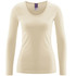 Jednobarevné dámské tričko z bio bavlny