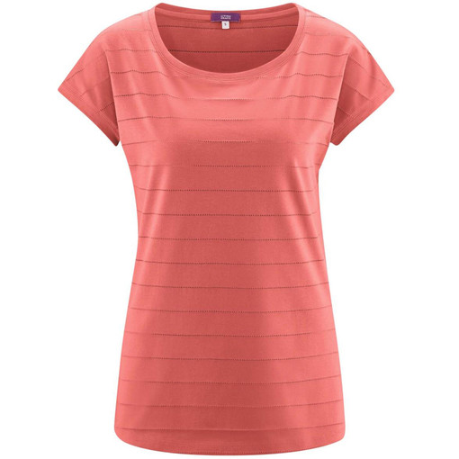 Biobavlněné dámské jednobarevné tričko