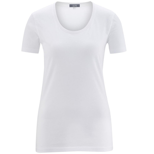 Biobavlněné dámské tričko s krátkým rukávem