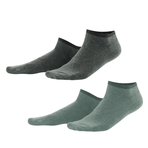 Kotníkové ponožky v duo packu z jemné organické bavlny od německé značky LIVING CRAFTS. Ponožky jsou velice
