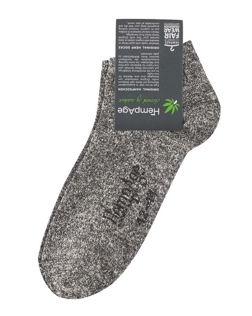 Ponožky nízké s konopím a biobavlnou