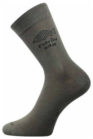 Pánské bavlněné ponožky pro rybáře. jemný svěr lemu pro pohodlné nošení bandáže proti posunu v botě vhodné i