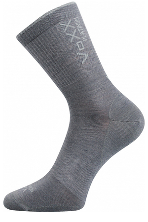 Pánské a dámské antibakteriální vlněné ponožky se stříbrem. zesílená pata a špička vysoce prodyšné ponožky