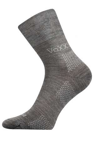 Pánské a dámské vlněné sportovní ponožky. volný neškrtící lem zlepšený odvod potu díky kombinaci materiálů