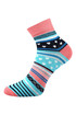 Nízké barevné ponožky