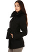Zimní kabát s kožešinovou kapucí - i pro plnoštíhlé