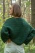 Slabý pletený svetr s vlnou